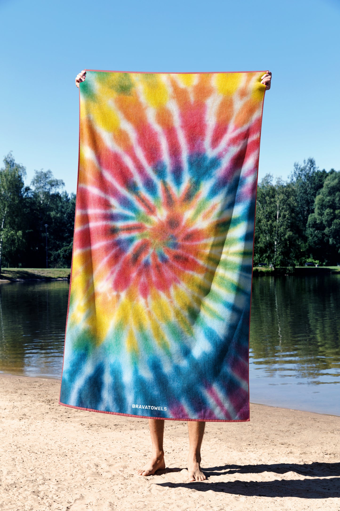 Toalla Microfibra Tie Dye Ibiza