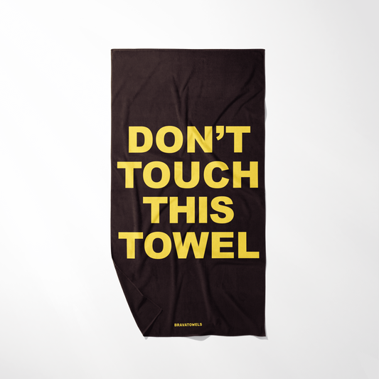 Toalla Microfibra Don't Touch This Towel